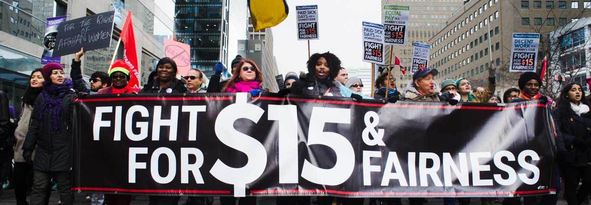 2017 Women's March in Toronto