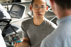 Corporate Photography of staff and facilities at Li Ka Shing Kno