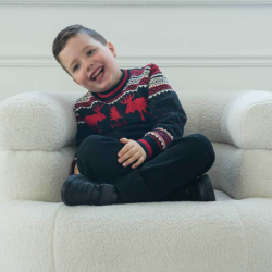 Christmas Themed Family Photos at Mint Studios in Toronto, Ontar