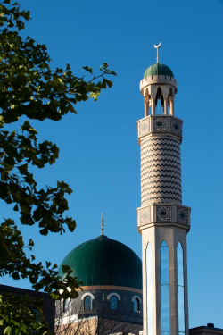 Photograph of Mosque on Danforth Avenue, Toronto, Canada.