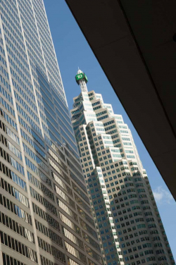 TD Tower in Brookfield Place in Toronto Financial District as Ph