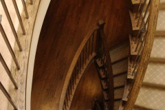 Spiral Staircase as Photographed for Canadian Homes and Cottages