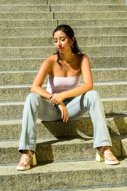 Modelling photos for Isabella Garcia Baron