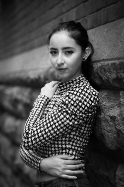 Modelling photos for Isabella Garcia Baron