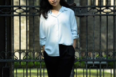 Location Portraits of Tania Torres at Trinity College in the Uni