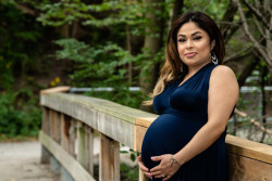 Maternity / Couple photographs in Taylor Creek Park, Toronto, Ca
