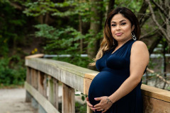 Maternity / Couple photographs in Taylor Creek Park, Toronto, Ca